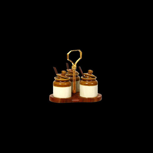 Ceramic Star Martaban 3" Pickle Set